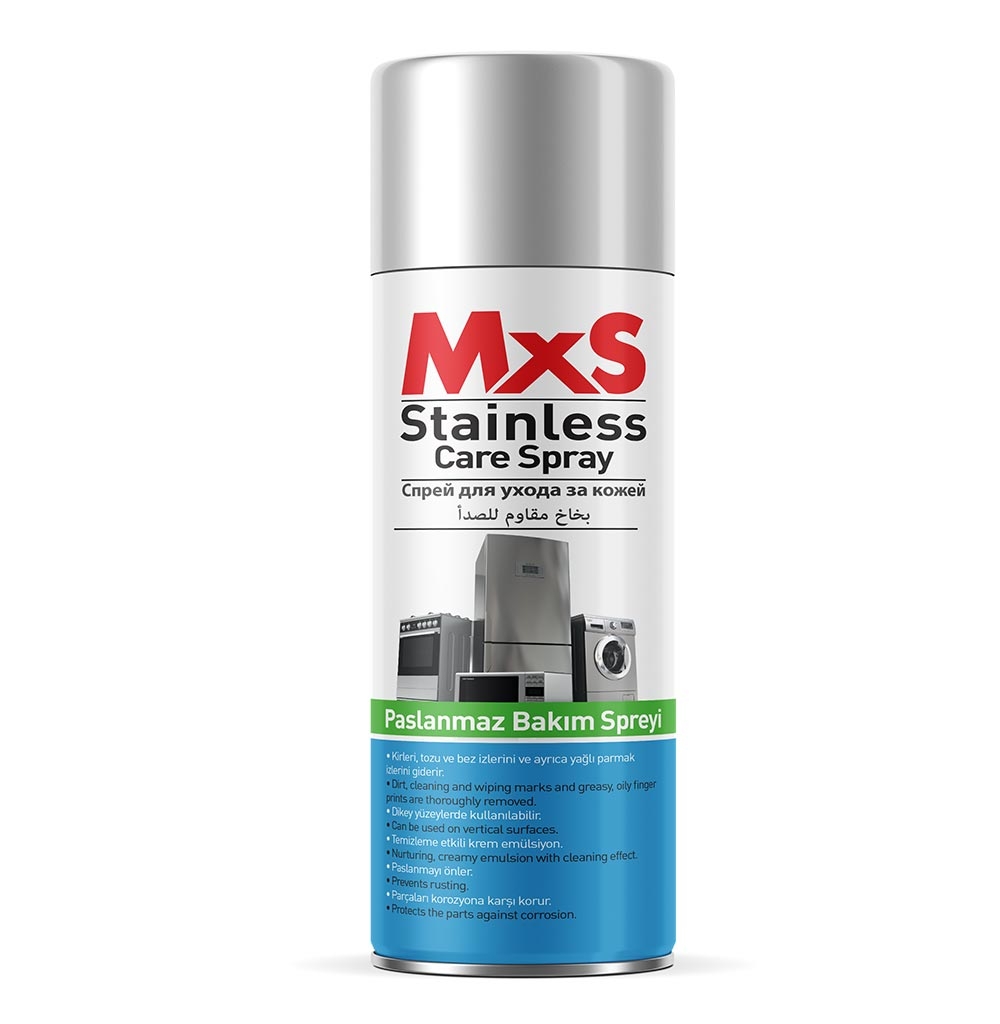 MxS Stainless Steel Care And Cleaning Spray 400 ml
