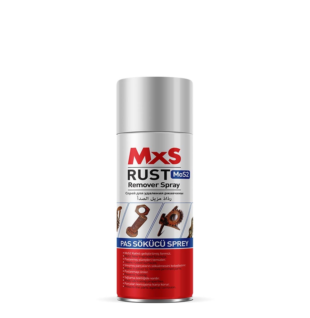 СПРЕЙ ДЛЯ УДАЛЕНИЯ РЖАВЧИНЫ MoS2 / 200 ml