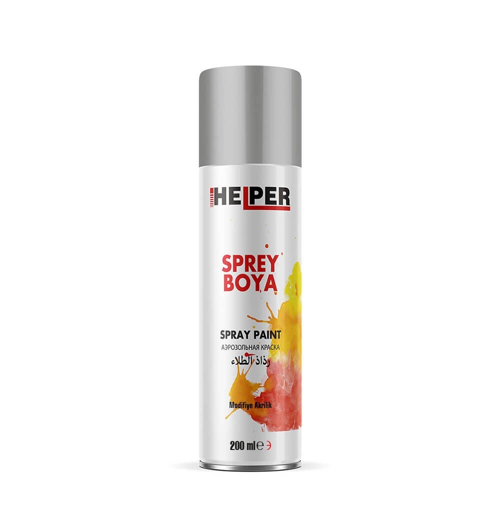 HELPER - RAL 9006 - Silver / 200 ml