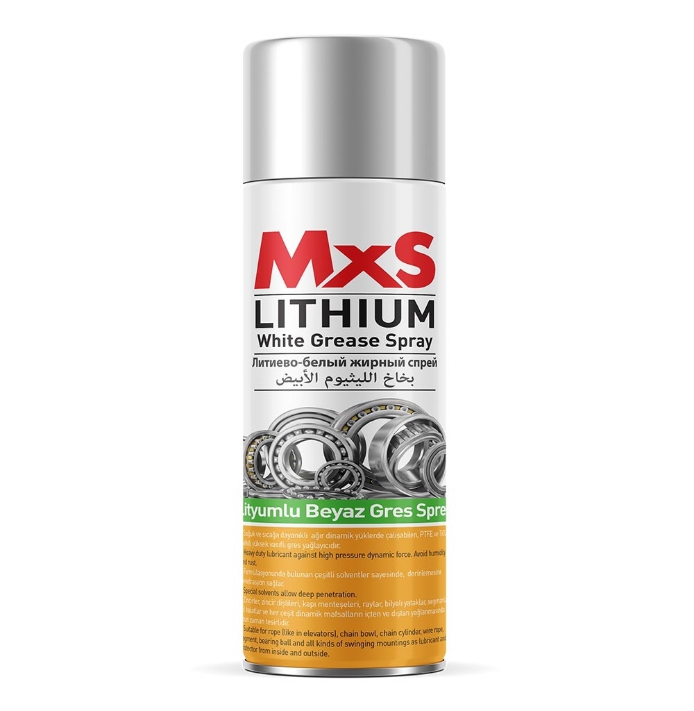 MxS Lityumlu Beyaz Gres Sprey 400ml