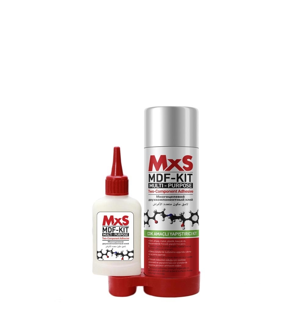 MDF Kit MxS Çok Amaçlı Yapıştırıcı Kit 200ml 50gr 
