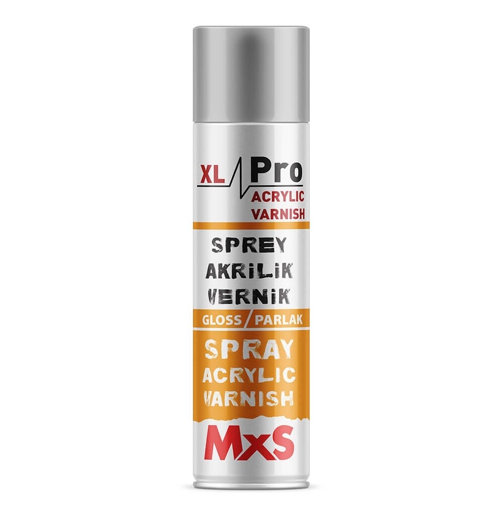 Mxs XL Pro Akrilik Vernik Sprey Parlak 500ml