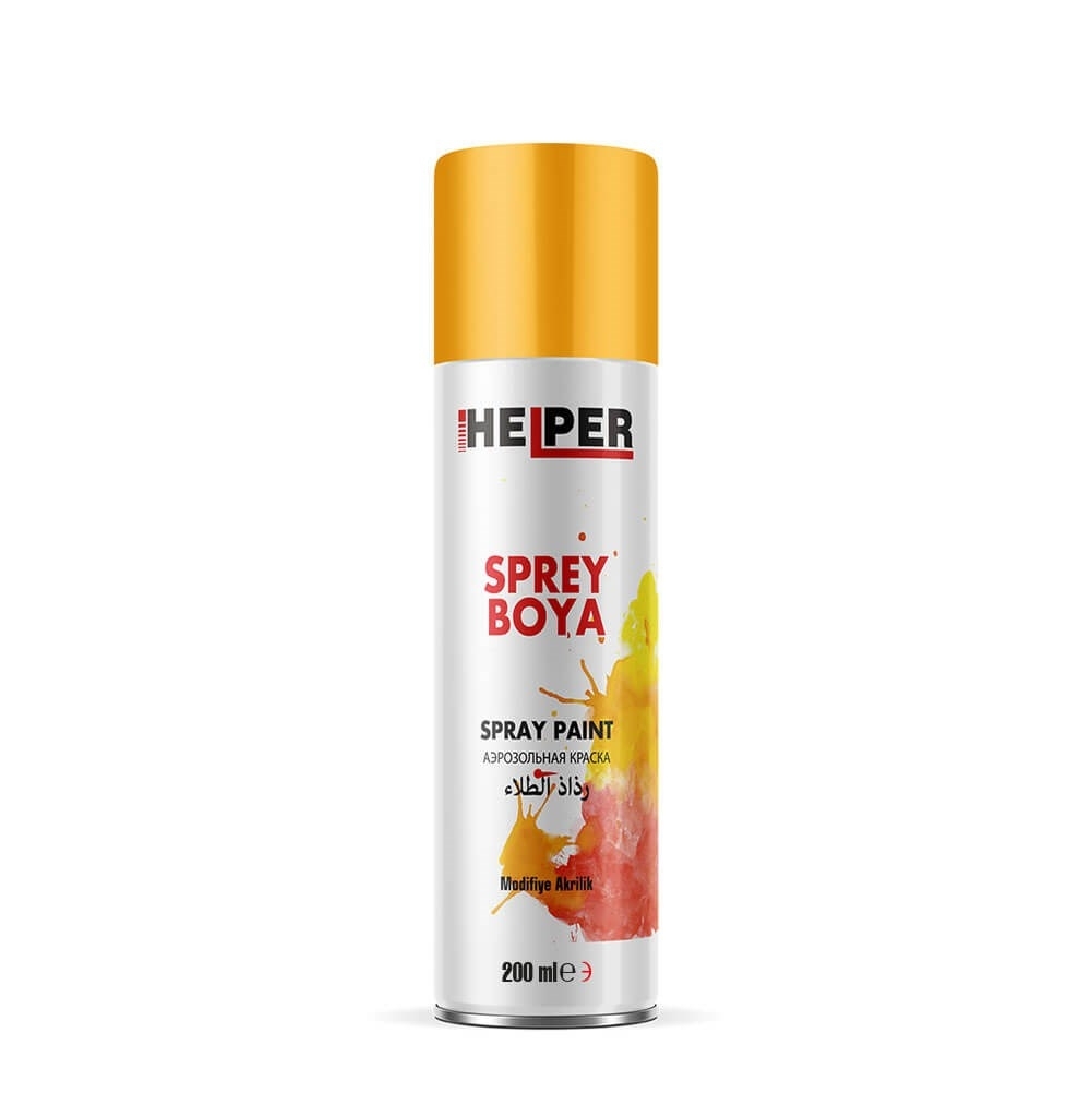 HELPER Sprey Boya RAL 1003 Sinyal Sarı  200ml