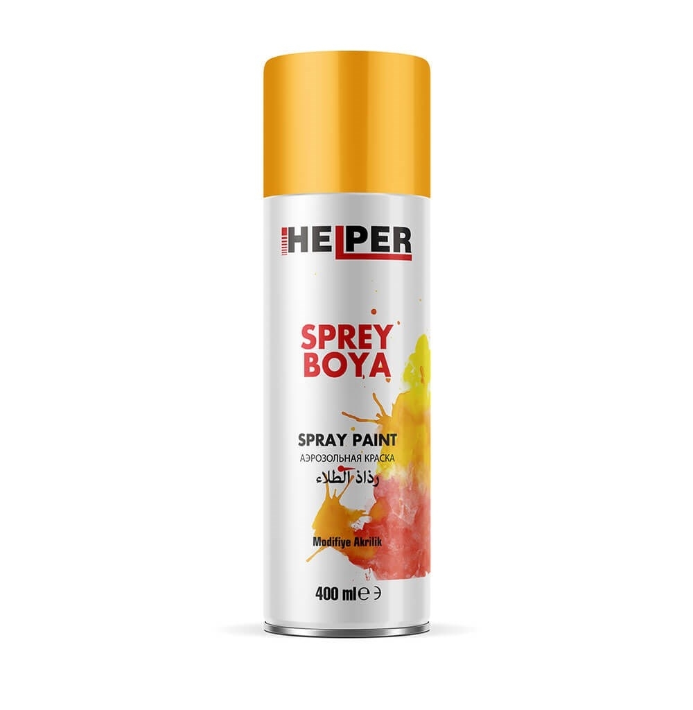 HELPER Sprey Boya RAL 1003 Sinyal Sarı 400ml