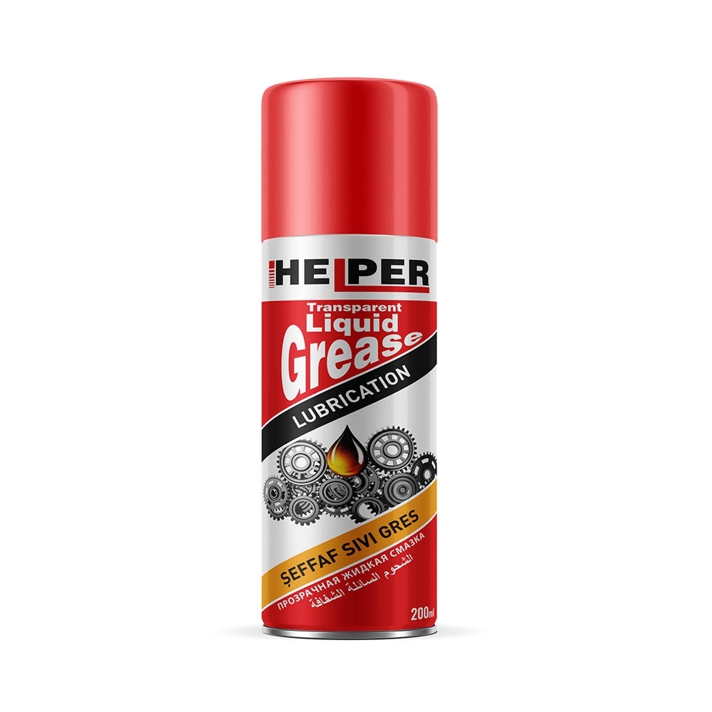 Helper Şeffaf Sıvı Gres Sprey 200ml