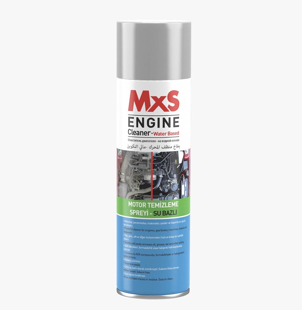 MxS Motor Temizleme Spreyi Su Bazlı 500ml