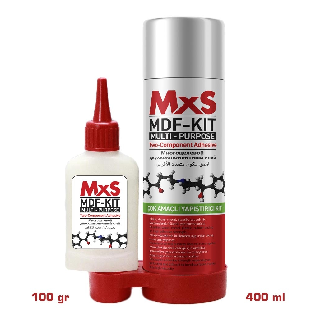 MDF-KIT Multi-purpose Two Component Adhesive 100gr - 400ML