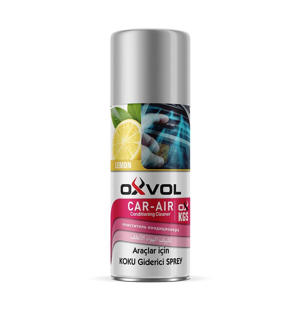 OXVOL очиститель кондиционера - лимонный парфюм / 200 ml