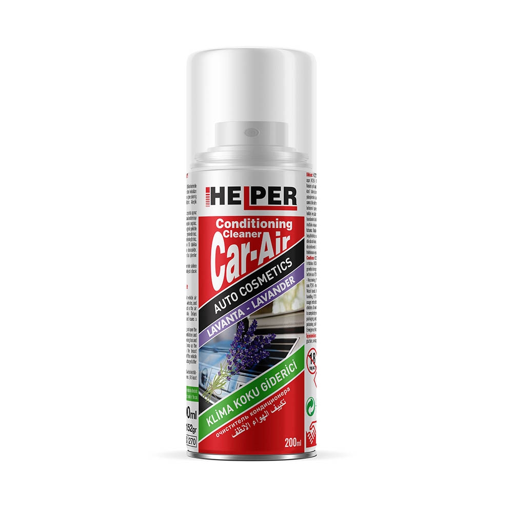 Helper Car Air Conditioning Cleaner Deodorizer - Lavander / 200 ml