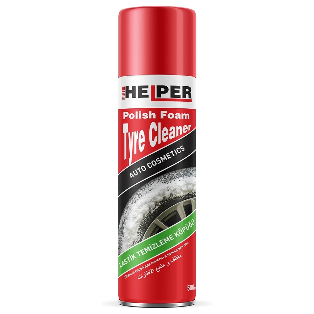 Helper Tyre Cleaner & Polish Foam Spray 500 ml
