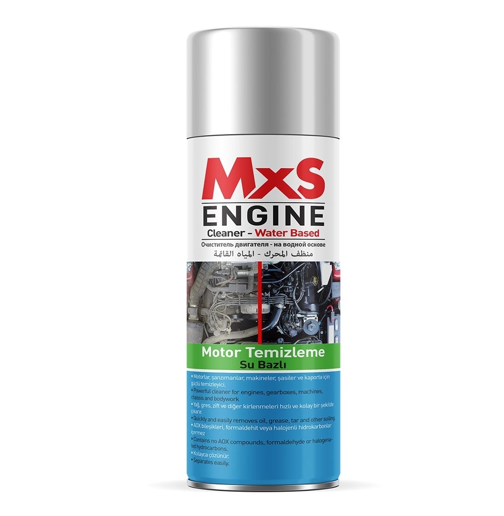MxS Motor Temizleme Spreyi Su Bazlı 500ml